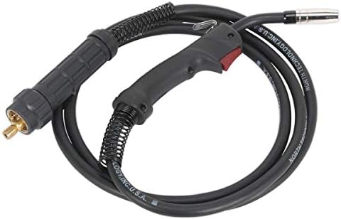 Sealey MIG/N315 MB15 Mig Torch with Euro Connector, 3m Length, Black