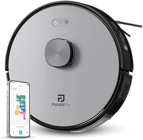 Robô Aspirador de Pó Inteligente AMG-R3 PRO 3 em 1 Varre, Aspira ...