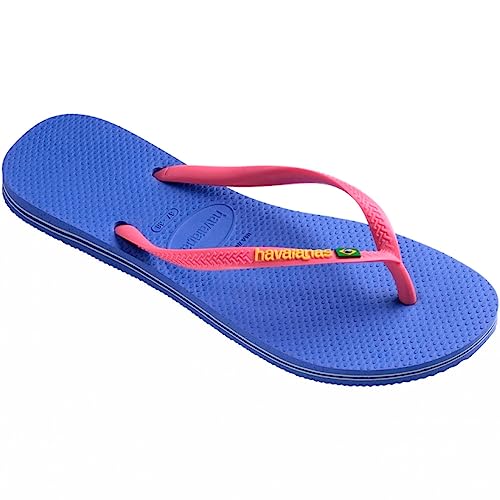 Chinelo Azul Provence Slim Brasil Havaianas Womens n° 25/26