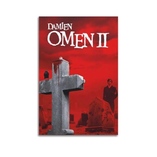 FDGUERFG Póster de la película Ominous, lienzo decorativo para pared e impresión artística moderna para decoración de dormitorio familiar, 20 x 30 cm