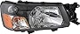 Gold Shrine For Subaru Forester Headlight 2003 2004 Passenger Right Side Headlamp Assembly Replacement