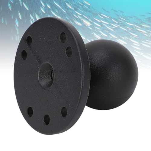 Soporte de Bola de 1,5 Pulgadas, Aleación de Aluminio Resistente, Base de Instalación Universal, Compatible con Soportes RAM, para Barcos, Camiones, Vehículos Todoterreno