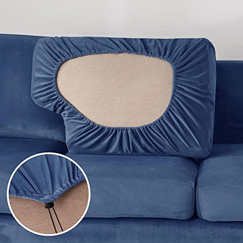 Funda de sofá elástica de terciopelo de 3 plazas Leomix protector C 5