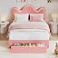 Pink Fleece With Drawer