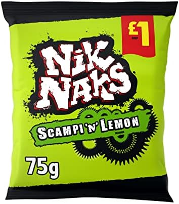 Nik Naks Scampi 'n Lemon 20x75g £1 pmp