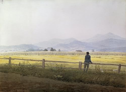 Moderne Art Murale Impression de Qualité Supérieure Caspar David Friedrich 60x90cm