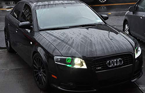 Ijdmtoy (2) V2. Green 3-Smd-5050 Led Modules Compatible With Car Motorcycle Projector Headlight Demon Eyes Retrofit #TOP3