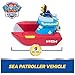 Paw Patrol Sea Patroller Vehicle with Chase and Shark Figure, 2 Patrol Modes, Kids Toys for Boys and Girls Ages 3 and Up