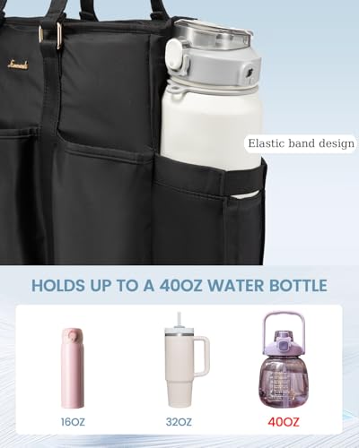 LOVEVOOK Laptop Tote with Cup Holder