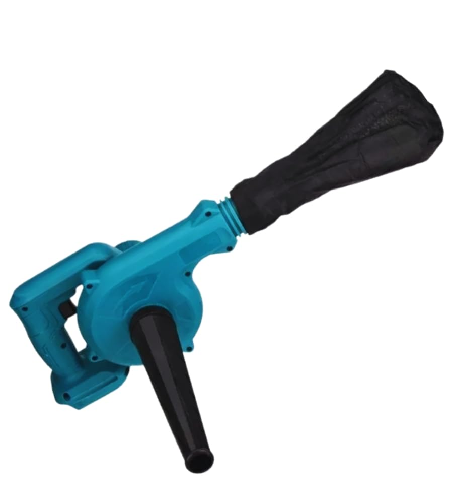 Soffiatore a Batteria, Soffiatore Elettrico Dotato di Doppia Batteria, Soffiatore Foglie, Manutenzione Giardino, Leggero per Prato, Patio, Soffiare Foglie e Polvere
