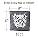YouTheFan Officially-Licensed NCAA Butler Bulldogs Set of 4 Cornhole Bags - All Weather Regulation 6” x 6” Size - 16oz Weight - Designed in USA