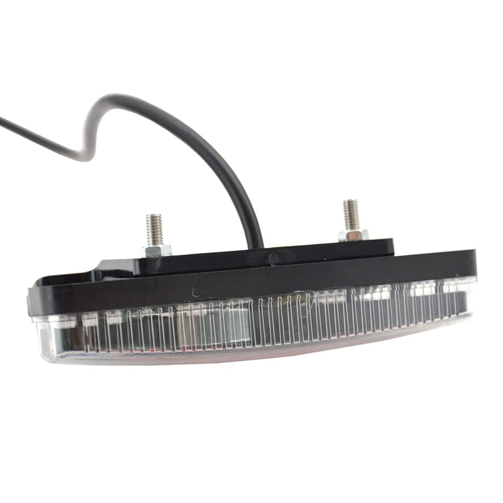 Fanale Posteriore a LED Multifunzione per Bicicletta elettrica, Luce di Sicurezza ad Alta luminosità, Luce di Segnalazione Posteriore per Mountain Bike, Luce di sterzo