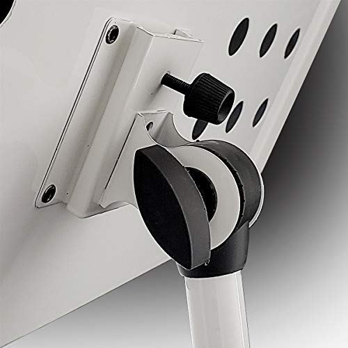 AxcessAbles SM-501 Orchestra Conductor Sheet Music Stand (White)