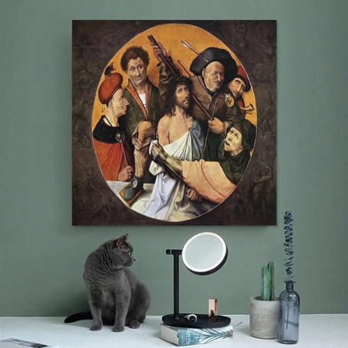 Impression sur toile du Christ de Bosch pour cadre de bureau - 3