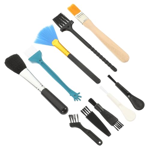 DOITOOL Kit de Cepillos de Limpieza Suaves para Teclado y Componentes Electrónicos Cepillo Antiestático para Polvo Ordenadores Móviles y Ventiladores Herramienta Precisa para Puertos y