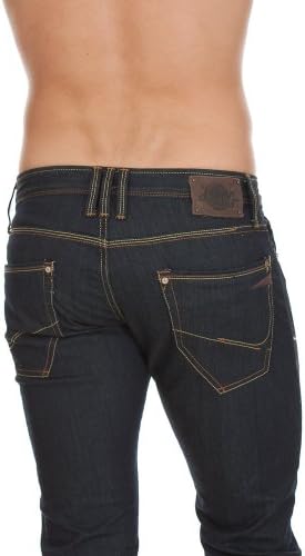 Jeans Japan Rags Homme - Taille 42 (W32 L34) - Noir - Coupe Droite - Occasion Très Bon état