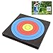 Estink EVA Target, Archery Target 10 Ring Color Printing Stackable Outdoor Portable Archery Target Practice Target for Indoor Outdoor Practice Training