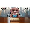 Fuggler Mini Rascals 9-inch Assortment Series 1 (Double Trouble) (Squidge (Brown - Long Pile) by ZURU, Funny Ugly Monster Plush Toy