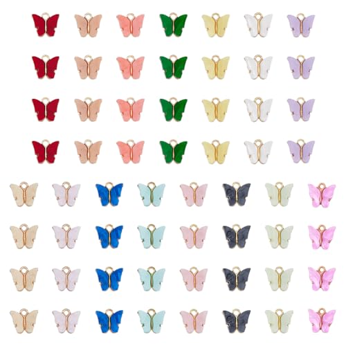 Superfindings 60 Piezas 15 Colores Acrílico Encantos Mini Mariposa Colgantes Aleación Mariposa Encantos Para Collar Pulsera Pendiente Joyería Suministros Agujero: 0.08 Superfindings 60 Piezas 15 Colores Acrílico Encantos Mini Mariposa Colgantes Aleación Mariposa Encantos Para Collar Pulsera Pendiente Joyería Suministros Agujero: 0.08