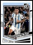 2023-24 Donruss #7 Rodrigo de Paul Argentina Official FIFA Soccer Card in Raw (NM or Better) Condition