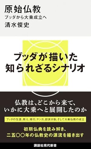 ブックカバー 原始仏教 ブッダから大乗成立へ (講談社現代新書 2820)