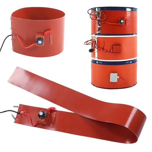 Chauffe-Fût Électrique Standard Bande Chauffante Silicone 60-200 L 1200W
