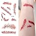 Produktbild Dekoration 3D-Simulation Halloween-Dekor Genähte Wunde Gruselige Narben Temporärer Tattoo-Aufkleber Wasserdichter Sofortiger Praktischer Tattoo-Aufkleber, Wie Gezeigt, China