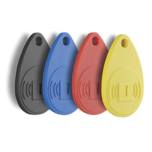 Preisvergleich Produktbild Honeywell Home evohome Security 4 Aktivierungschips (RFID) für Funk-Aktivierungschip-Lesegerät, TAG4S, Mehrfarbig