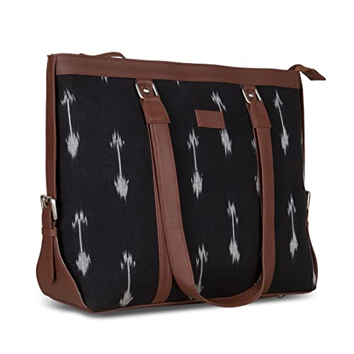 ZOUK Vegan Leather Women's Office Bag for 15.6 inch Laptop, MacBook - Image 6