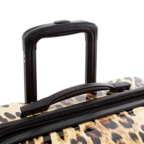 Heys America Black Leopard 3-Piece Hardside Spinner Luggage Set (Brown Leopard) #TOP4