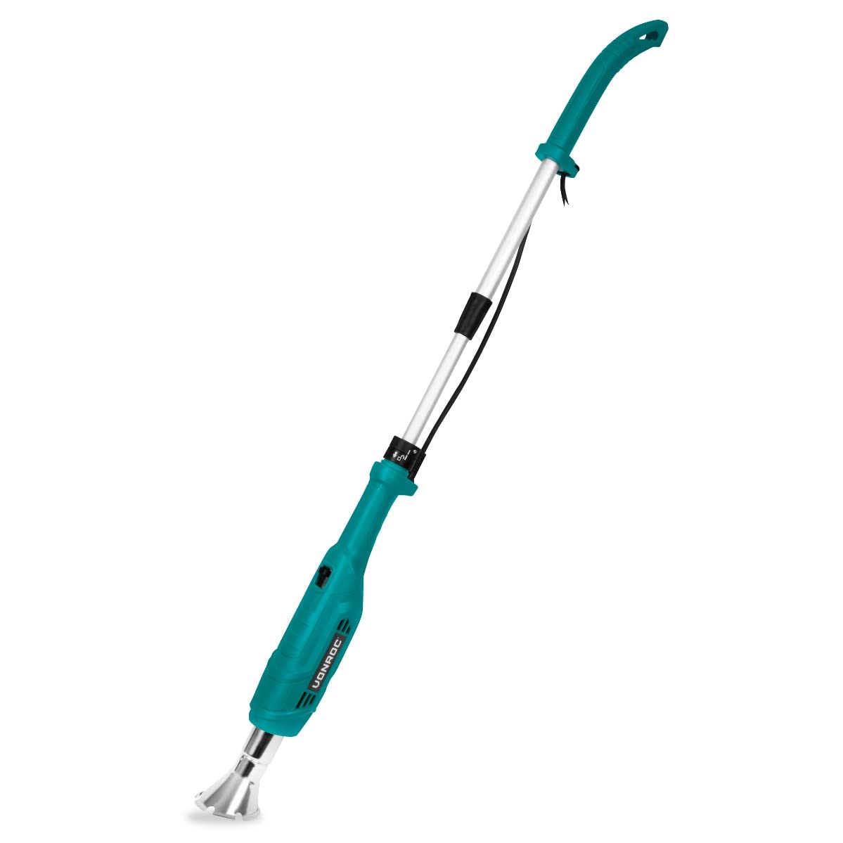 VONROC Electric Thermal Weeder with both nozzles displayed