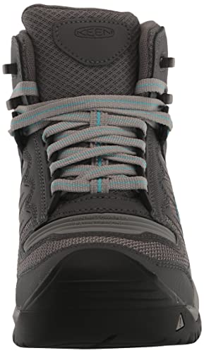 Keen Utility Women's Reno Mid Height Soft Toe Flexible Waterproof Athletic Work Shoes, Magnet/Ipanema, 9.5 #TOP1