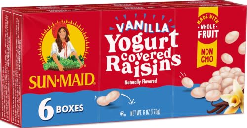 Sun-Maid Vanilla Yogurt Coated Raisins...