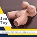 Lifelike Realistic Female Torso Mannequin, Companion Doll, Adult Full Body Novelty Doll, Flexible Joints, Soft Skin-Like Material with Discreet Packaging