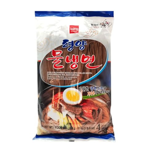YIJIA | Fideos Soba Coreano Naengmyeon Para Fideos Fríos Coreanos Mul Naengmyeon 624g