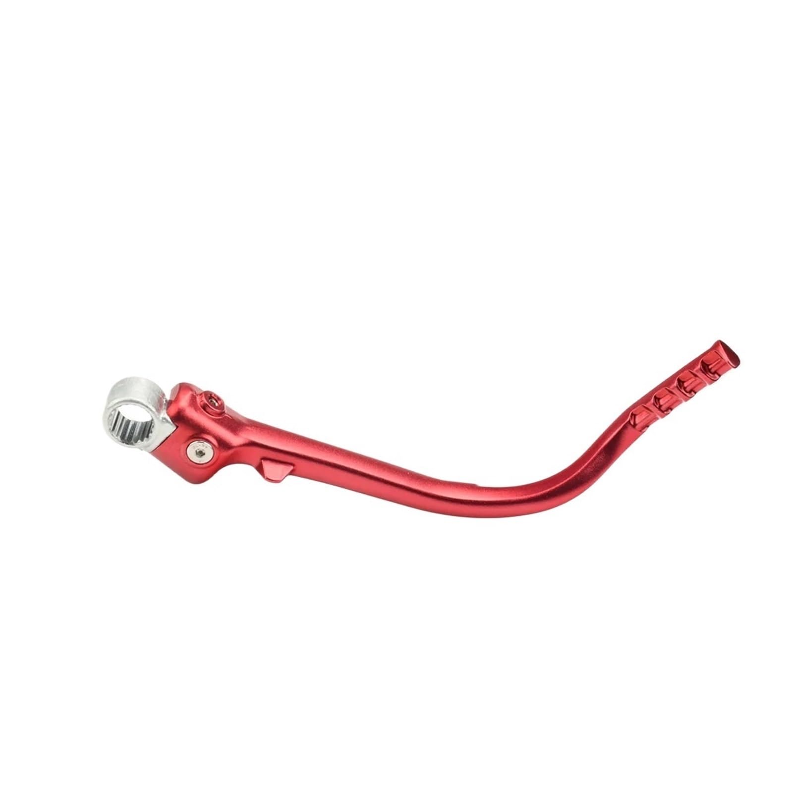 Adatto per HONDA CRF250R CRF450R CRF 250R 450R 250 450 R Moto Forgiato Kick Start Starter Leva Pedale Pedivella Accensione Moto(Style B Red)