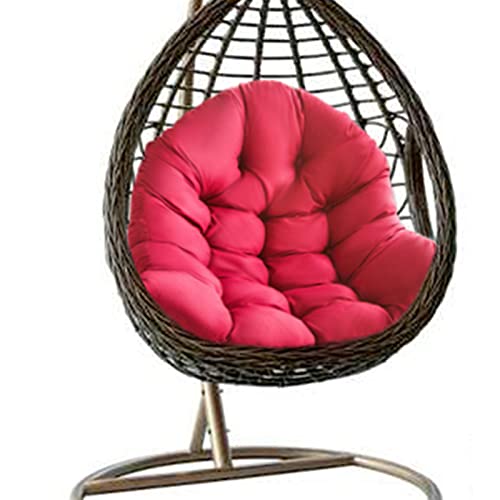 Swing Chair Cushion, Hanging Egg Chair Cushion, Indoor Swing Replacement Cushions, Soft Thick Comfortable Chair Seat Pads for Camping Yard, Patio Garden Chair