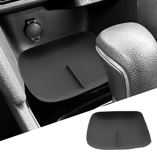SHAOHAO Compatible avec Toyota Yaris Cross 2021-2026 Tapis de rangement en silicone pour console centrale Boîte de rangement Boîte de rangement Toyota Yaris Cross Accessoires