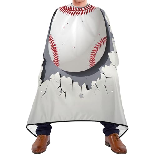 MAOBLYR Waterproof Hair Cutting Cape with Snap Closure