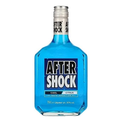 After Shock | Cool & Citrus Blue Likör | 30 % vol | 700 ml Einzelflasche