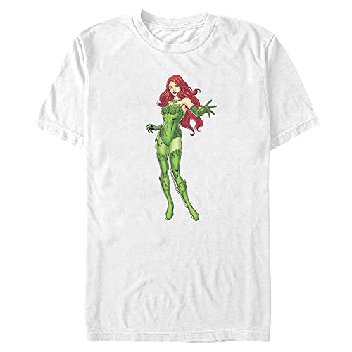Image of WARNER BROS. Mens Batman Ivy Poison Ivy Men's Tops Short Sleeve Tee Shirt, White, 4XL