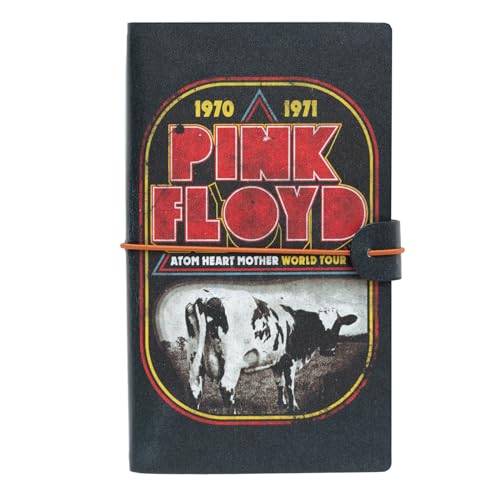 Grupo Erik Reisetagebuch zum Selberschreiben Pink Floyd Bullet Journal Dotted Notizbuch Leder (synthetisch) Tagebuch für Erwachsene Kinder Notizbuch Klein Zeichenbuch Skizzenbuch Notizbuch Gepunktet