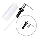 Sumnacon Kitchen Sink Soap Dispenser, Sumnacon Stainless Steel Countertop Liquid Dish Built in Hand Lotion Shampoo Deck Mount Dispenser Pump (Type1)