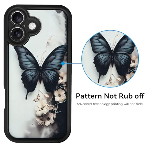 Coque iPhone 16 papillon protection antichoc silicone esthétique fin - 2