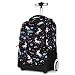 PROTAURI Enfant Sac à Dos de Chariot 2 roulettes - Garçons Filles Sac d'école Roulant École Primaire Livre Bagage Polyester Etudiant Imperméable Sac pour Voyage Étude(35 Litre)