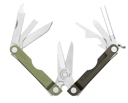 LEATHERMAN, Micra, Keychain Multi-tool with Grooming Tools, Mini Pocketknife for Everyday Carry (EDC), Hobbies & Outdoors, Built in the USA, Spruce - Image 2