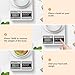 Digital Kitchen Scale 22lb/10kg Capacity, Stainless Steel Food Scale with oz/g Units | Replaceable Battery Power | Ideal for Meal Prep, Cooking, Baking