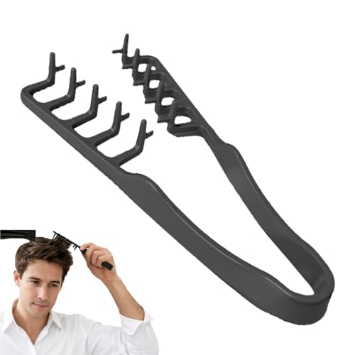 Volugrip Fringe Comb, Volumizing Fluffy Texture Styling Comb for Men