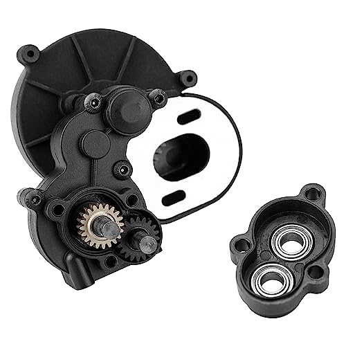 GLOBACT Complete Center Transmission Gearbox with Gear for Axial SCX10 II 90046 90047 1/10 RC Crawler Car Upgrade Accessories