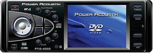 Power Acoustik PTID-4003 In-Dash Monitor Front Panel